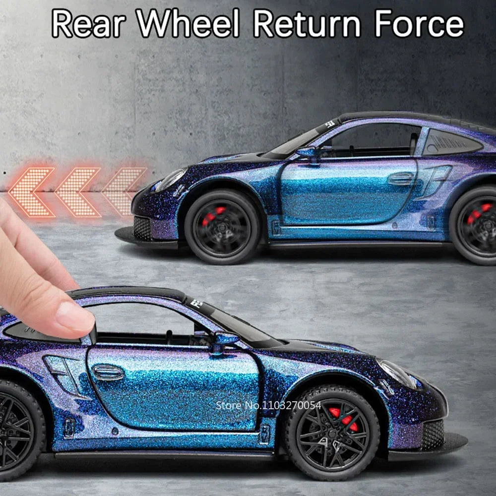 Diecast Car Model | Opening Doors & Sound | Toylandeu™