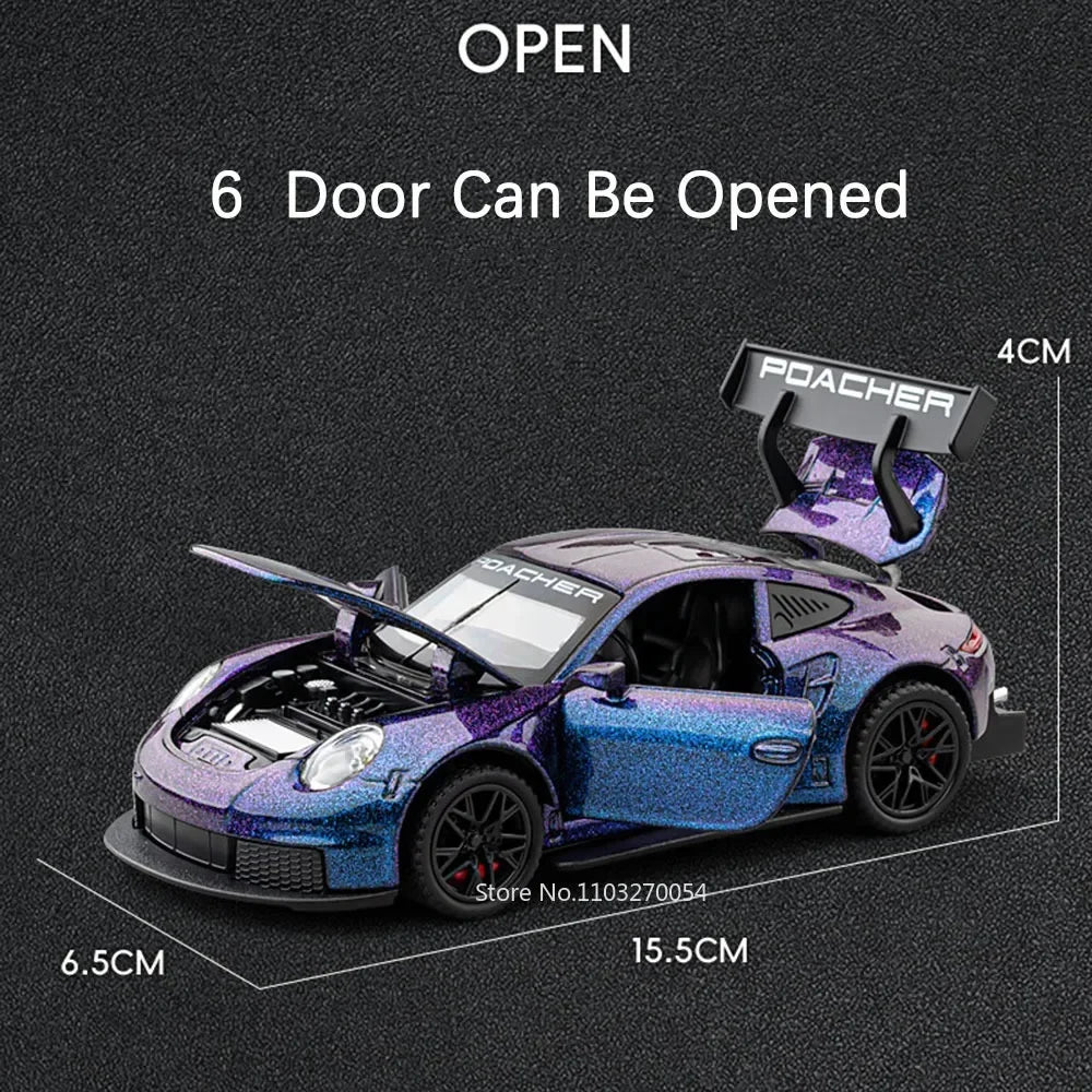 Diecast Car Model | Opening Doors & Sound | Toylandeu™