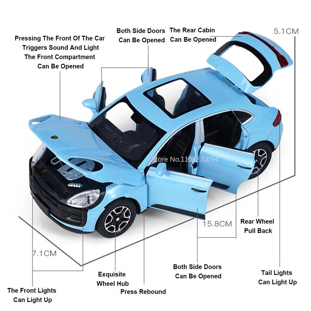 Diecast Car Model | Opening Doors & Sound | Toylandeu™