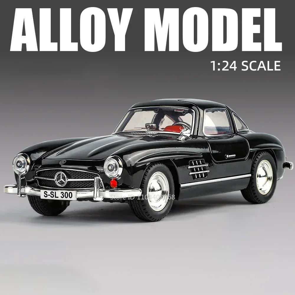 Diecast Car Model With Sound And Lights Including Doors Open - ToylandEU