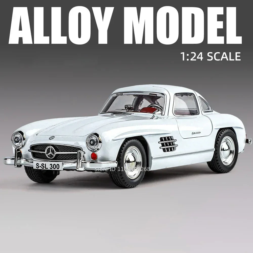 Diecast Car Model With Sound And Lights Including Doors Open - ToylandEU