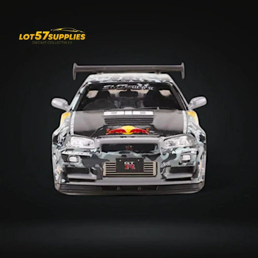  Fast Speed Nissan Skyline GT-R R34 Z-Tune RB Livery 1:64 -  ToylandEU™