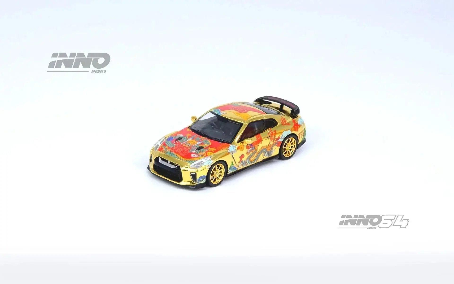  Inno64 Nissan Skyline GT-R R35 Year Of The Dragon Special Edition 1:64 -  ToylandEU™
