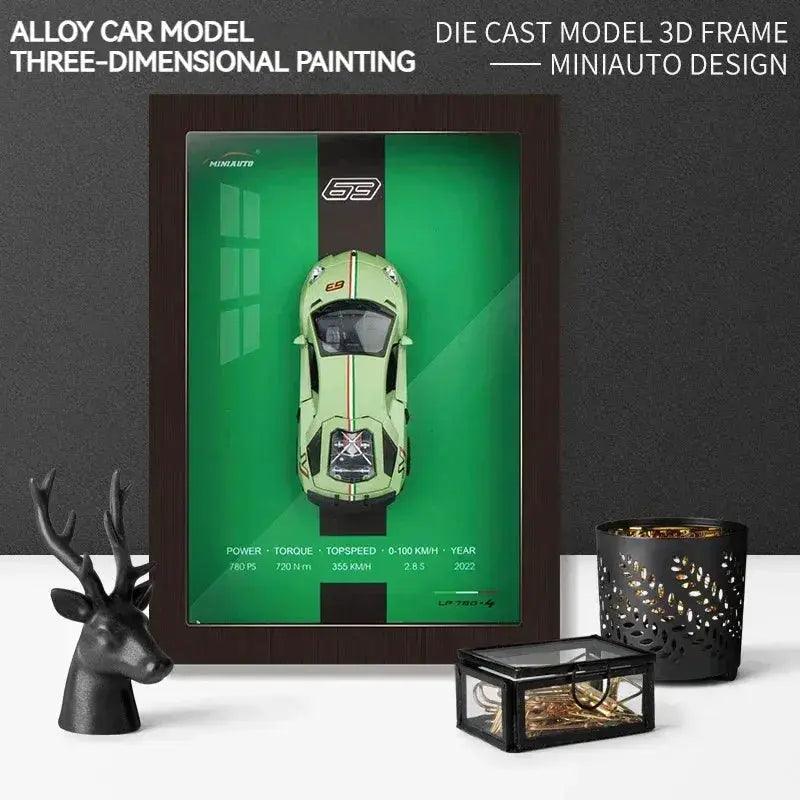    Diecast Car Photo Frame 1 32 Scale -   -  ToylandEU™