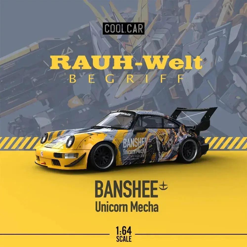  Cool Car Porsche RWB 964 BANSHEE MECHA Livery 1:64 -  ToylandEU™