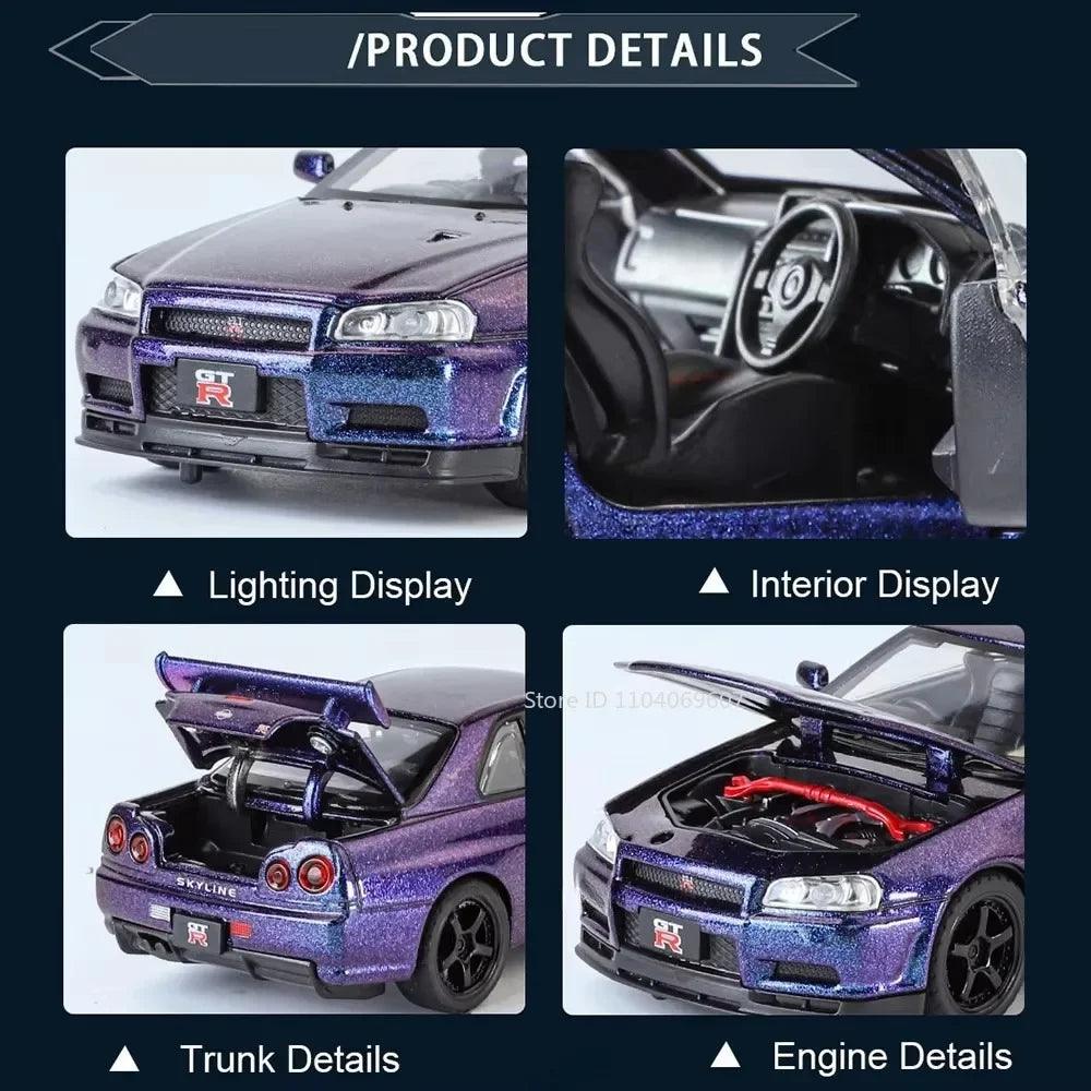 Diecast Car | Pull Back With Sound | Toylandeu™