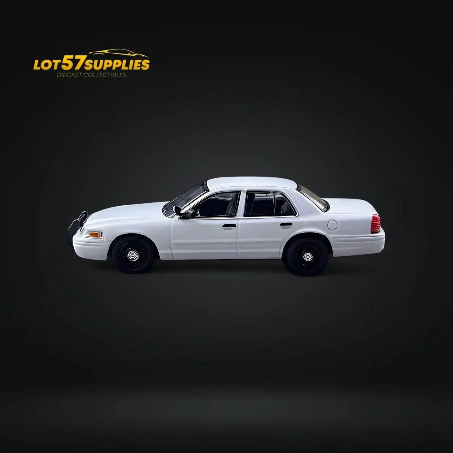  Rollin Ford Crown Victoria White Undercover Unmarked Police Car 1:64 -  ToylandEU™