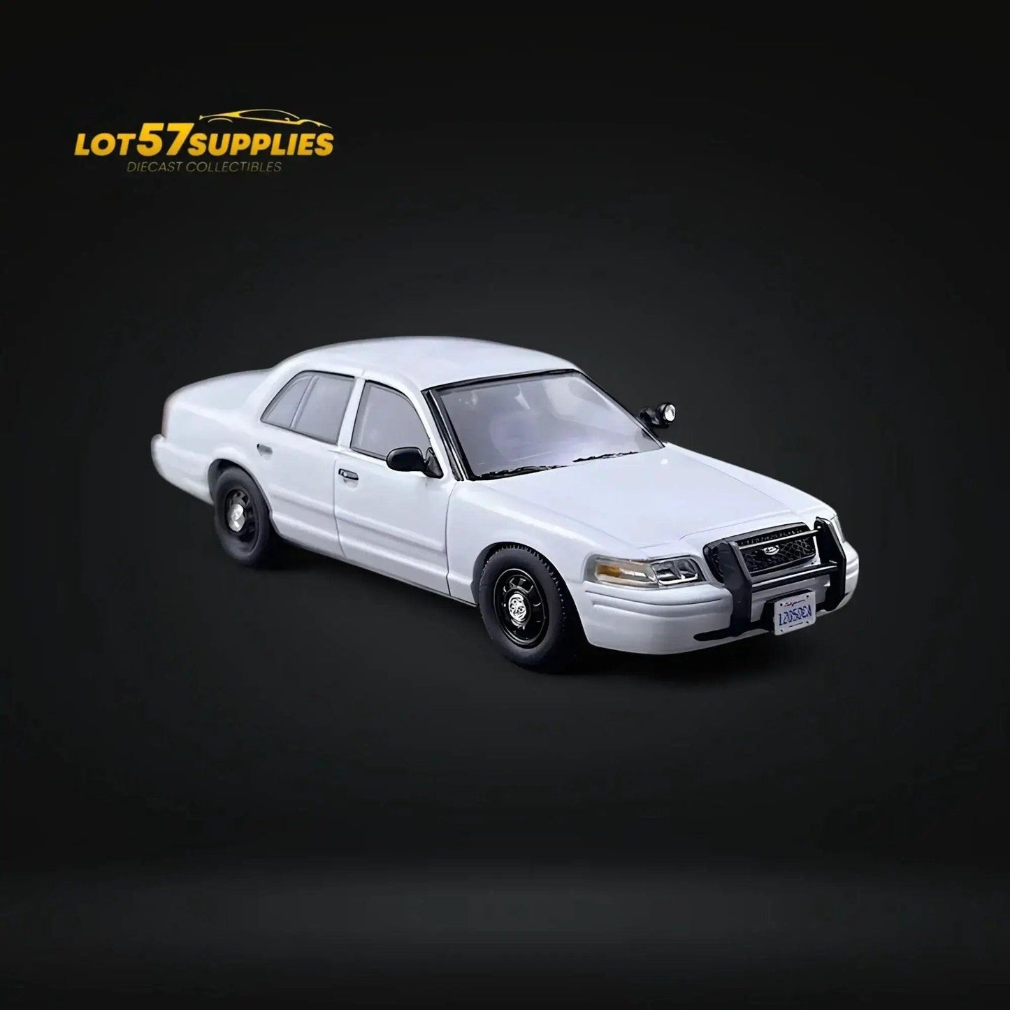  Rollin Ford Crown Victoria White Undercover Unmarked Police Car 1:64 -  ToylandEU™