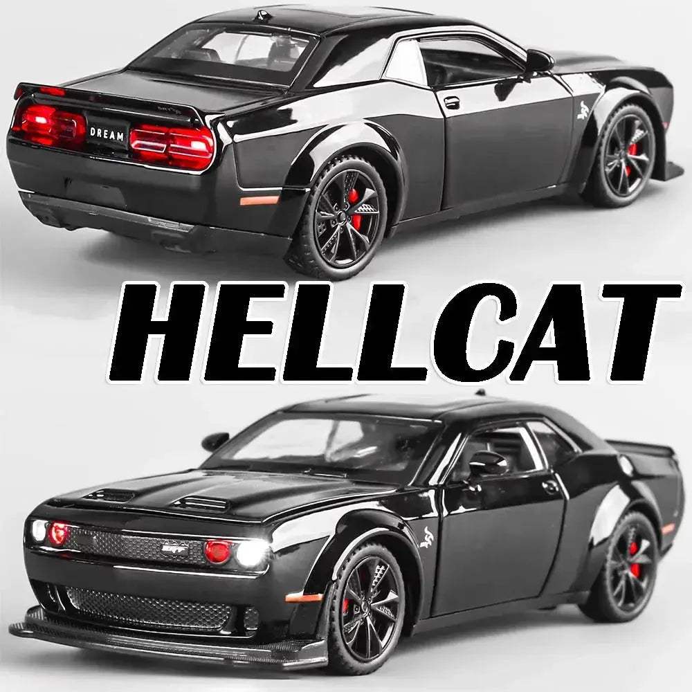 Diecast Car Scale 132 Hellcat Tomahawk With Sound And Lights - ToylandEU