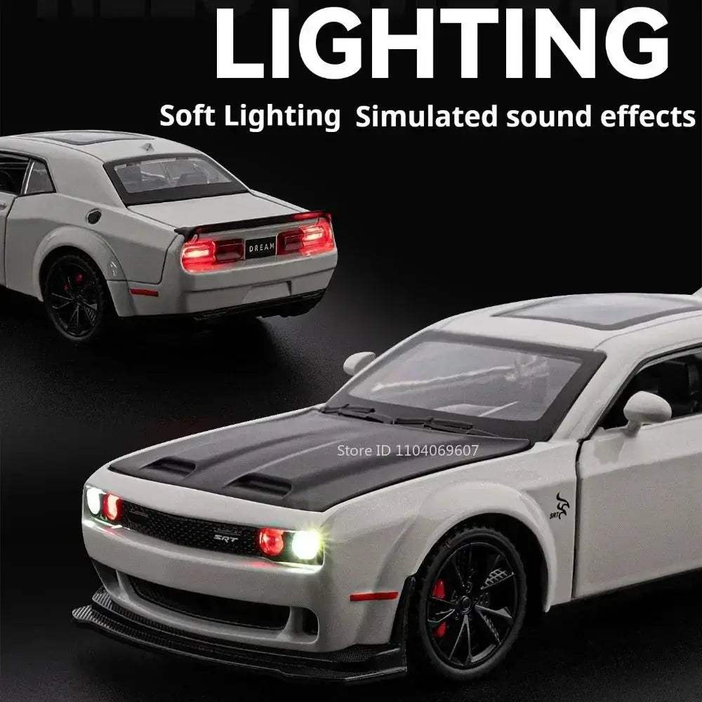 Diecast Car Scale 132 Hellcat Tomahawk With Sound And Lights - ToylandEU