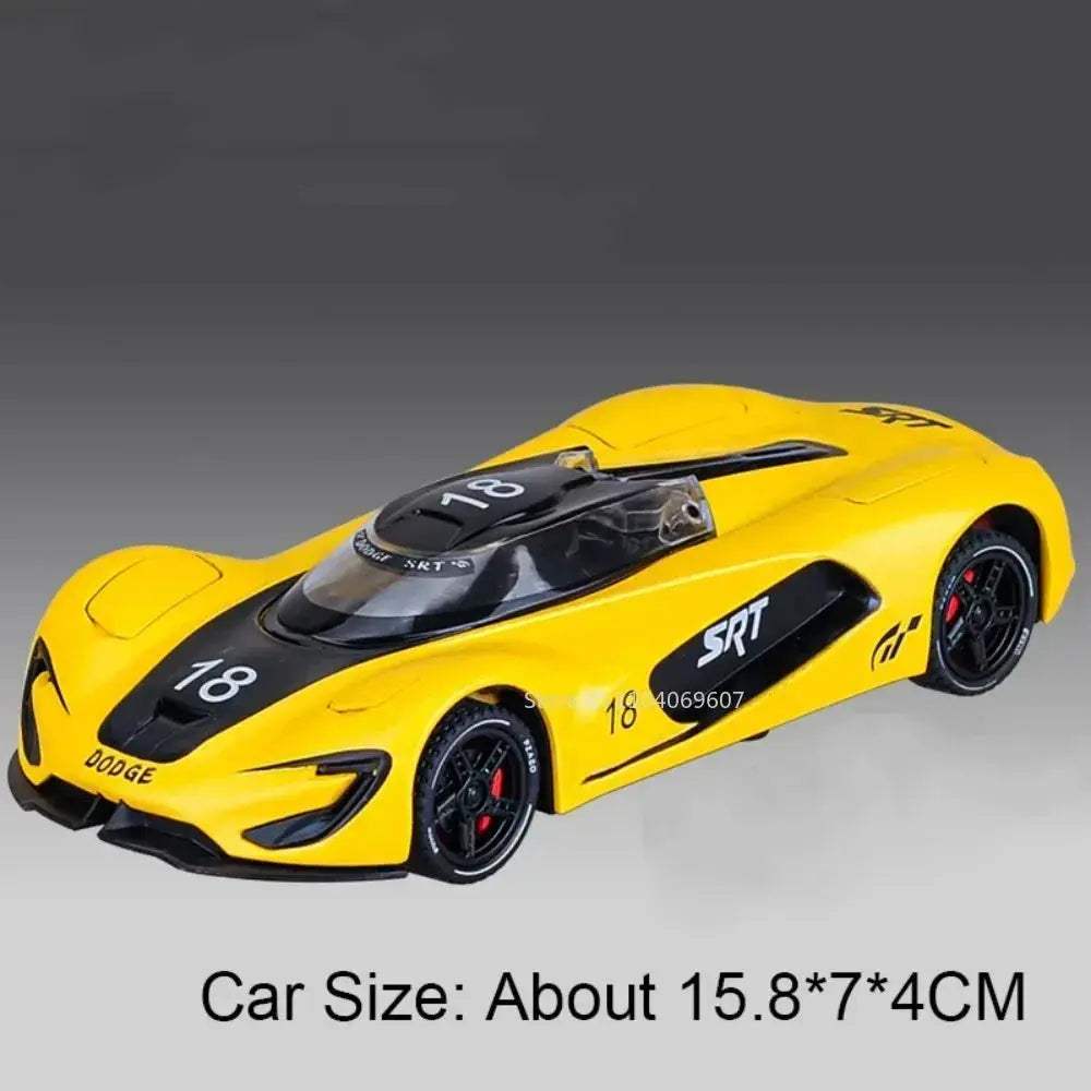 Diecast Car Scale 132 Hellcat Tomahawk With Sound And Lights - ToylandEU