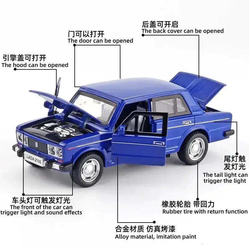    Diecast Car Sound And Light Model For Kids |   -  ToylandEU™