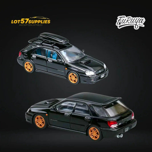  Furuya Subaru Impreza STi GD 8th Gen Wagon Black 1:64 -  ToylandEU™