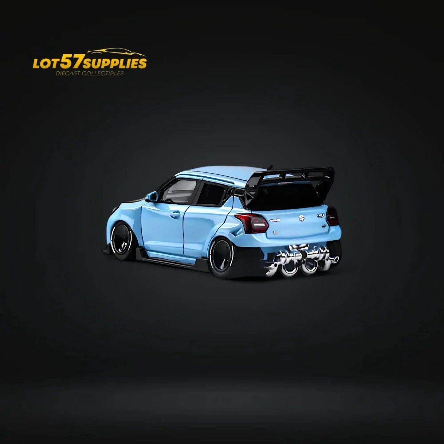  YTM Suzuki Swift 3rd Gen Zephyr Concept Sky Blue 1:64 -  ToylandEU™