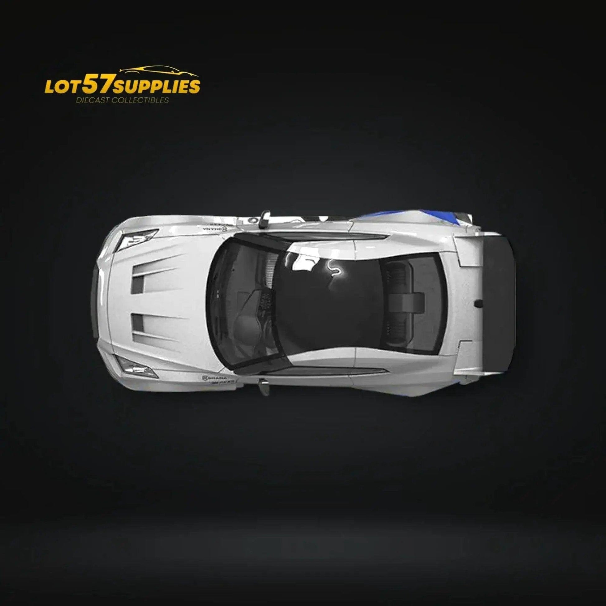  TimeMicro Skyline GT-R R35 FNF Silver Blue 1:64 -  ToylandEU™