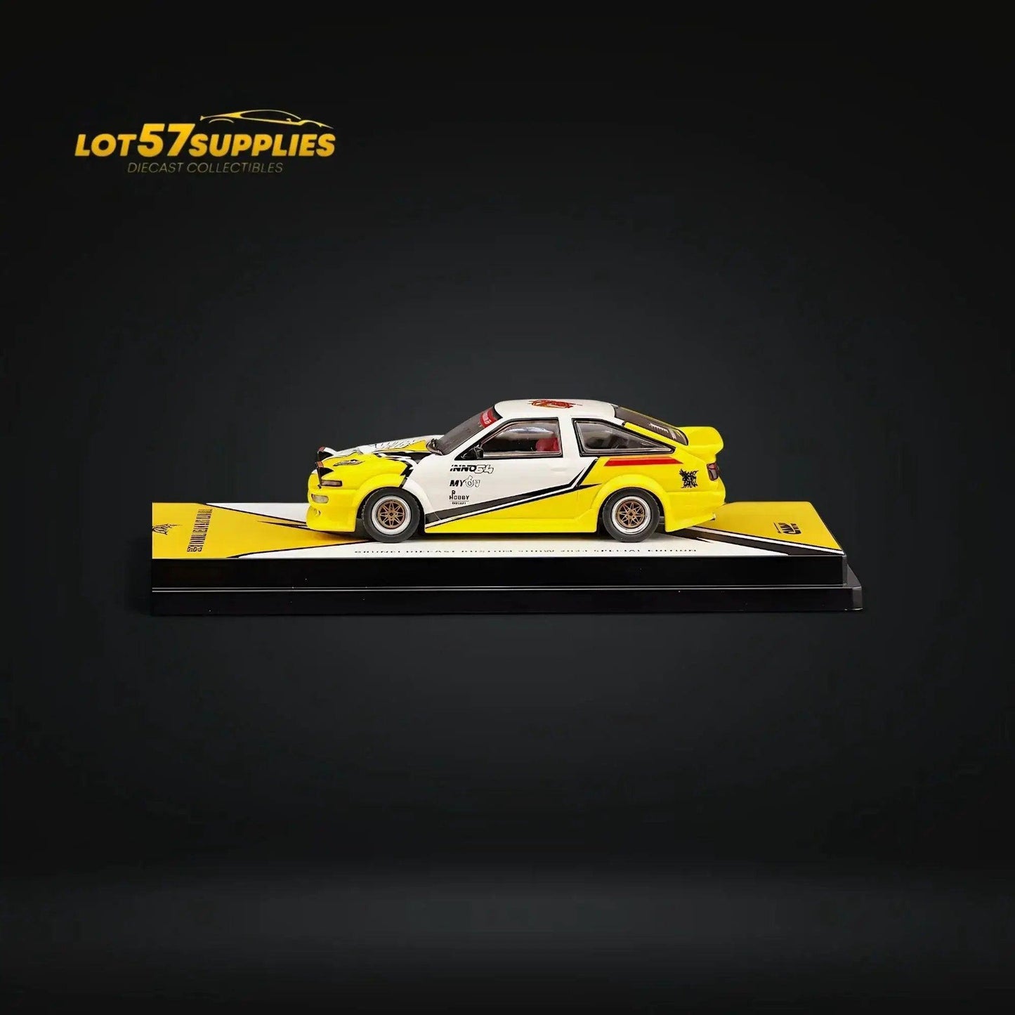  Inno64 Toyota Sprinter Trueno AE86 Brunei Diecast Kustom Show 24' 1:64 -  ToylandEU™
