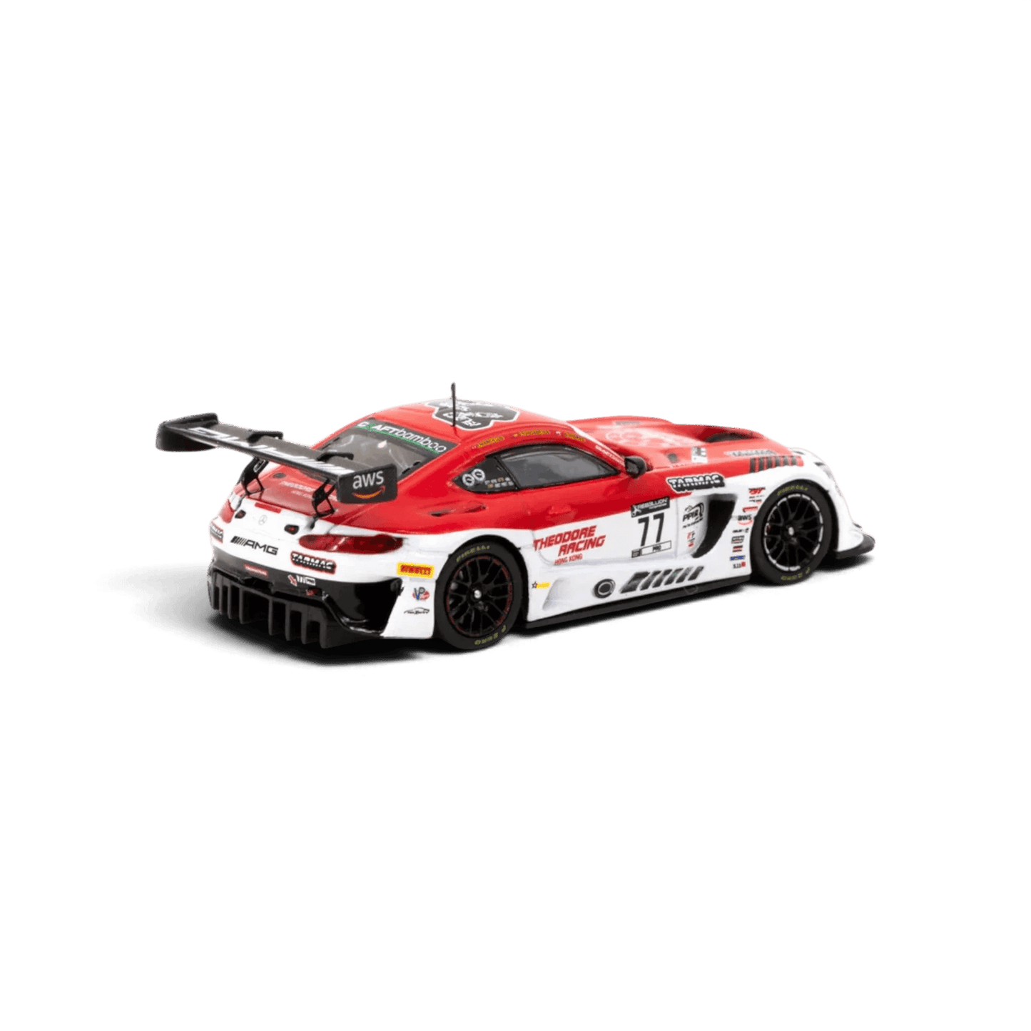 Diecast Car | Works Mercedes AMG GT3 Indianapolis 8h 2022 Winner