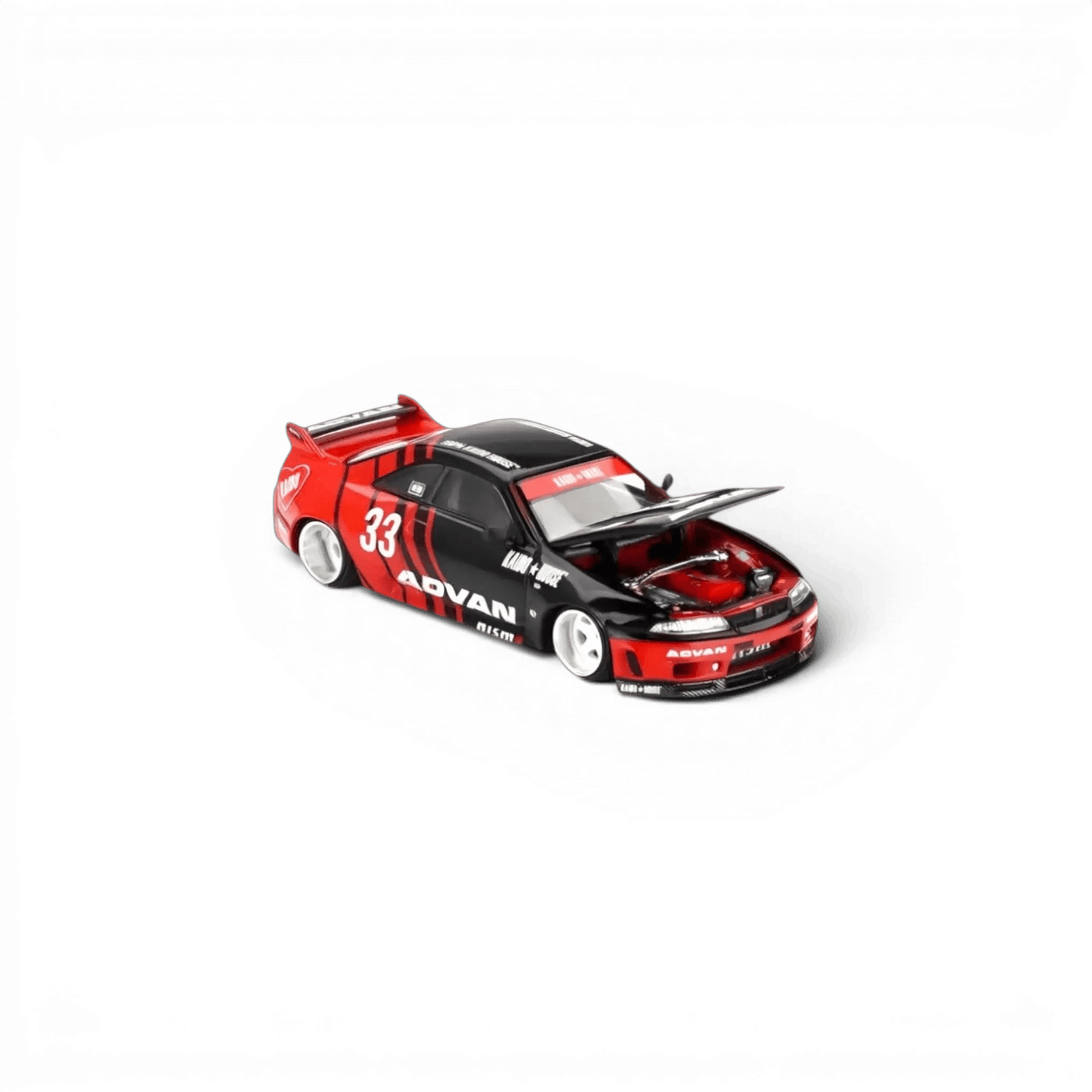  Mini-GT x KAIDO Nissan Skyline GT-R R33 Kaido Works ADVAN 1:64 -  ToylandEU™