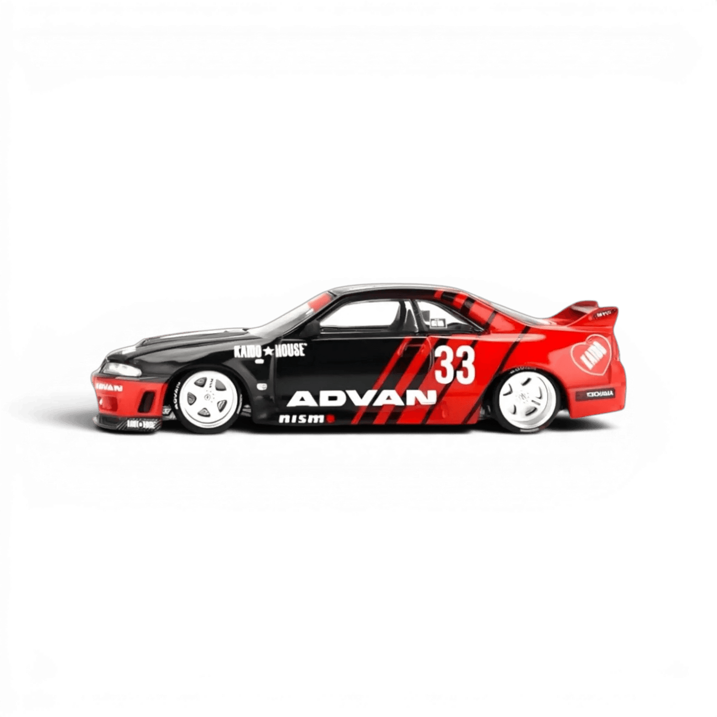  Mini-GT x KAIDO Nissan Skyline GT-R R33 Kaido Works ADVAN 1:64 -  ToylandEU™