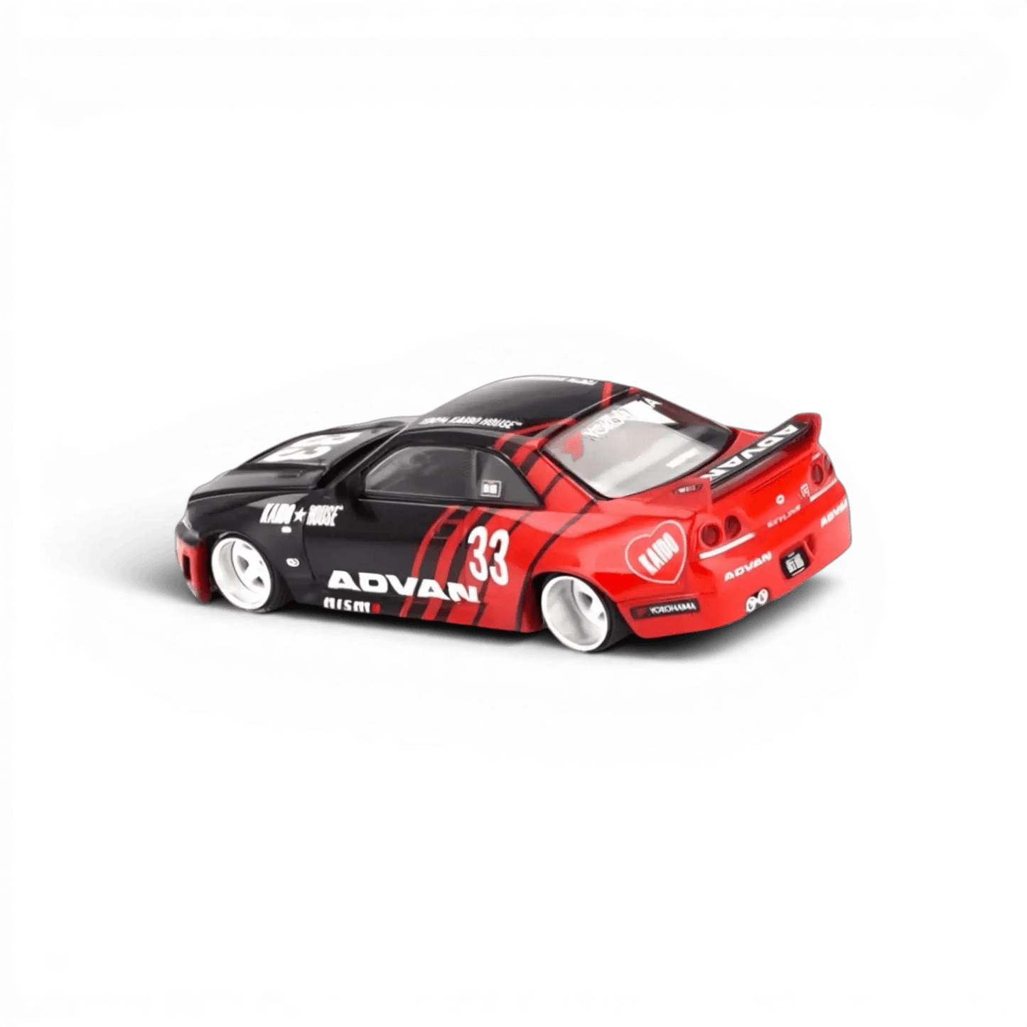  Mini-GT x KAIDO Nissan Skyline GT-R R33 Kaido Works ADVAN 1:64 -  ToylandEU™