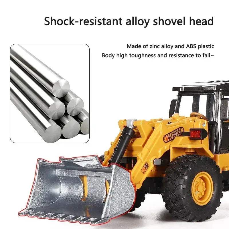  Diecast Construction Vehicle Set For Kids Durable -  ToylandEU™