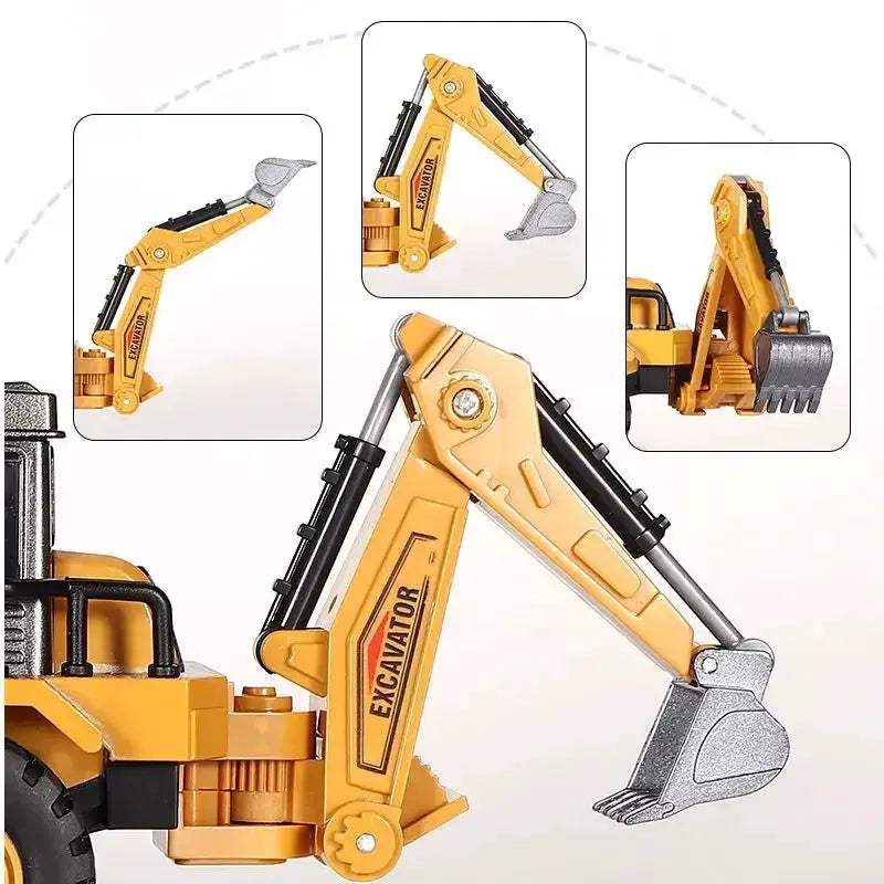  Diecast Construction Vehicle Set For Kids Durable -  ToylandEU™