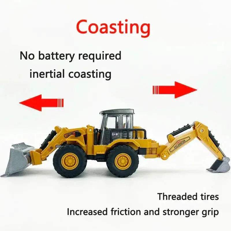  Diecast Construction Vehicle Set For Kids Durable -  ToylandEU™