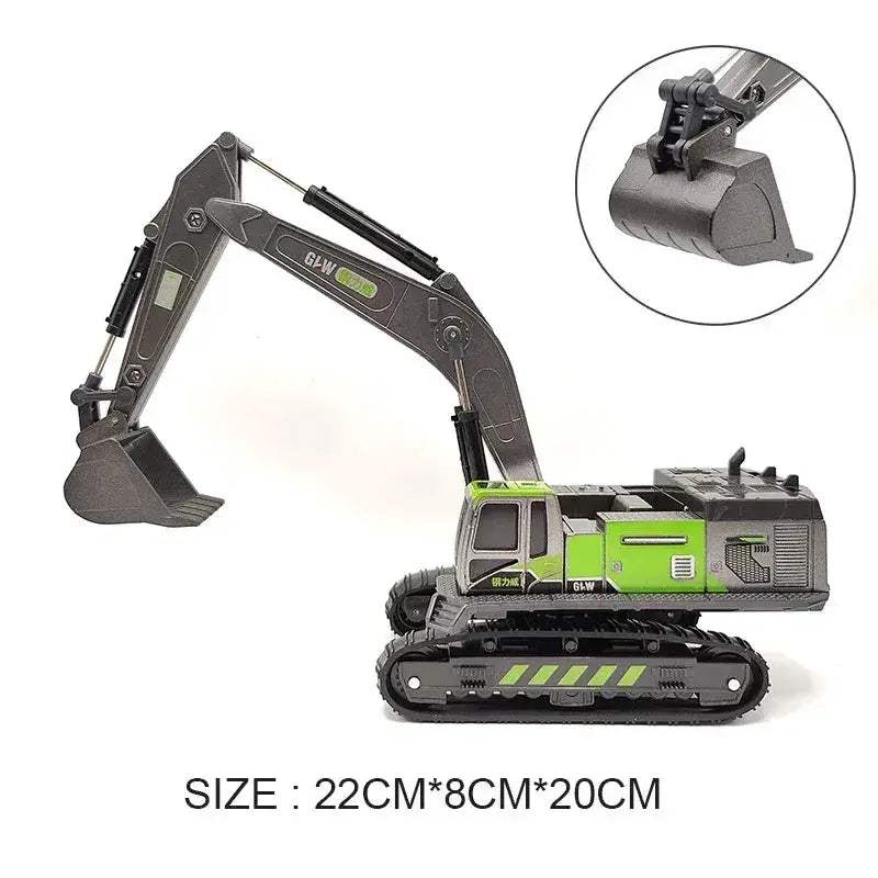 Diecast Construction Vehicle Set Toy For Kids Educational - ToylandEU