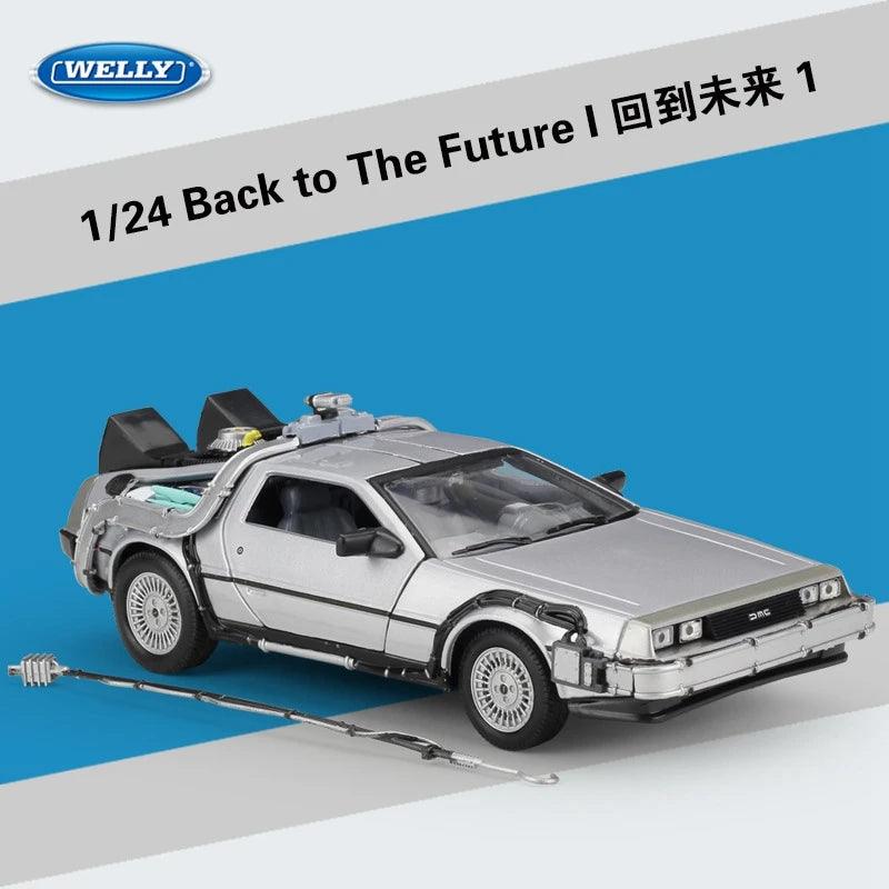  Diecast DMC-12 DeLorean | 1:24 Scale | Toylandeu™ 
