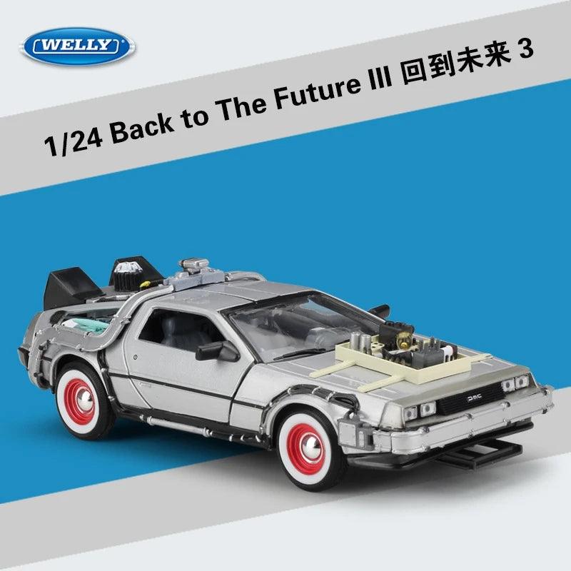  Diecast DMC-12 DeLorean | 1:24 Scale | Toylandeu™ 