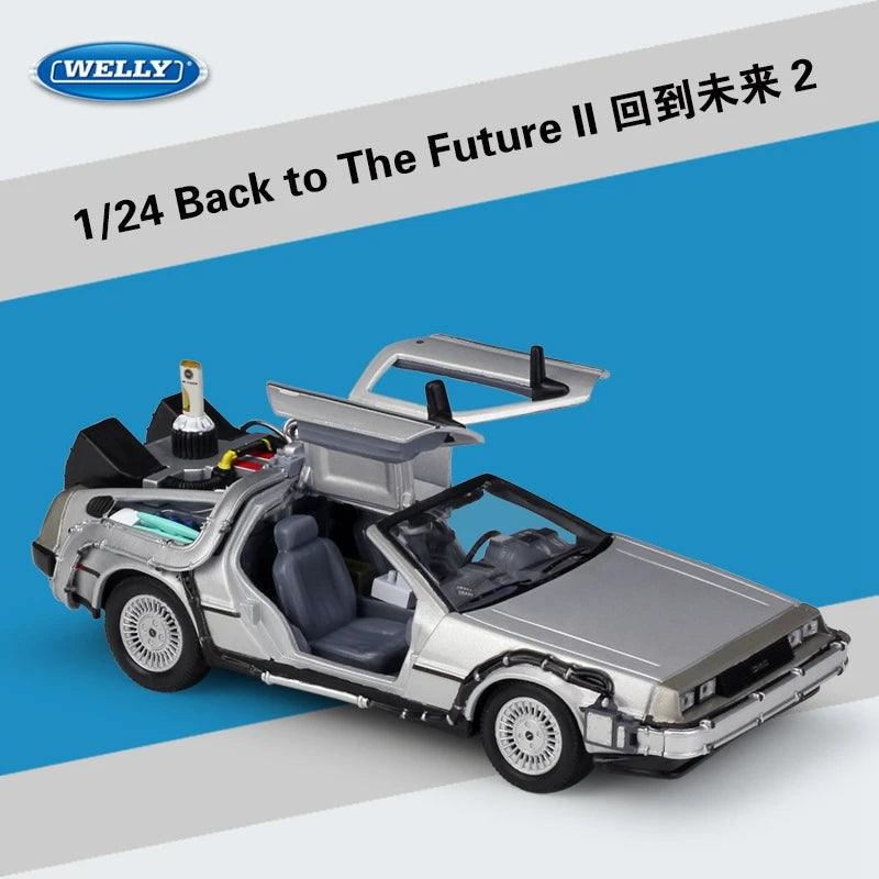  Diecast DMC-12 DeLorean | 1:24 Scale | Toylandeu™ 