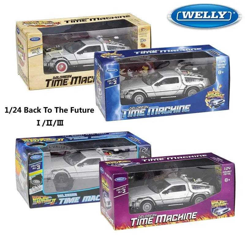  Diecast DeLorean 1 24 Scale Model Car Premium Detail -  ToylandEU™
