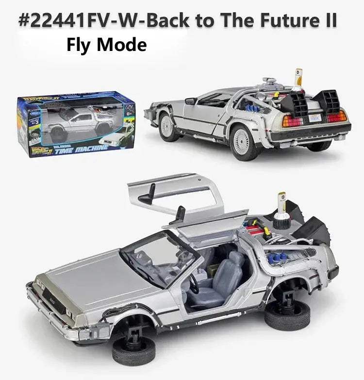  Diecast DeLorean 1 24 Scale Model Car Premium Detail -  ToylandEU™
