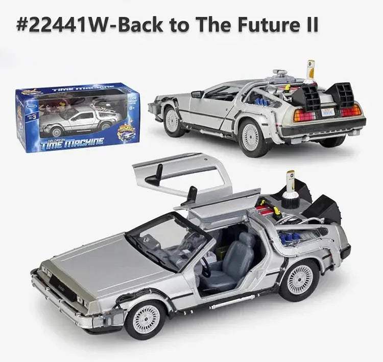  Diecast DeLorean 1 24 Scale Model Car Premium Detail -  ToylandEU™