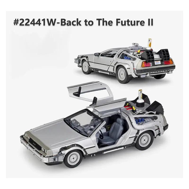  Diecast DeLorean DMC12 1 24 Scale Time Machine Replica -  ToylandEU™