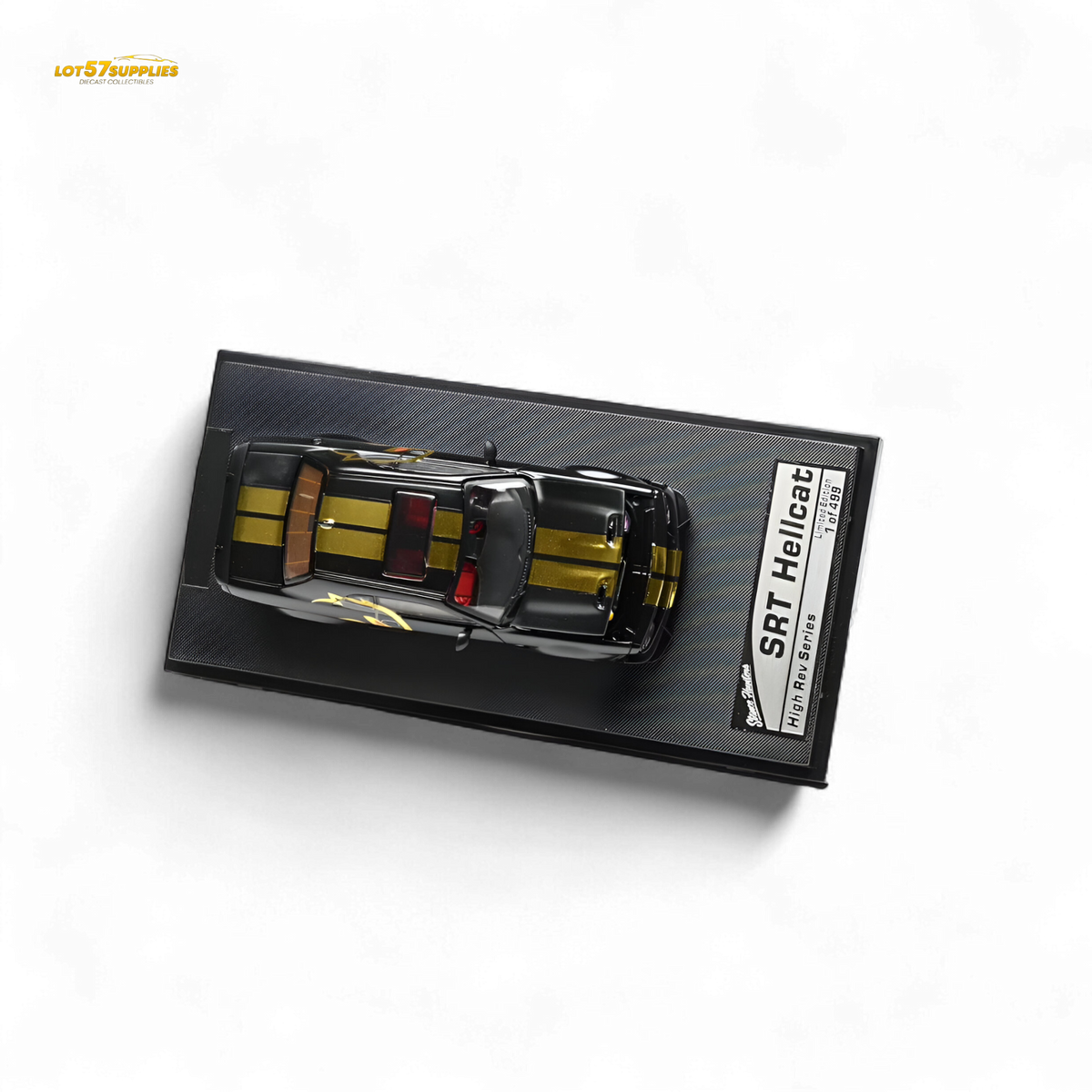 Diecast Dodge Challenger | 1:64 Scale Matte Black | Toylandeu™