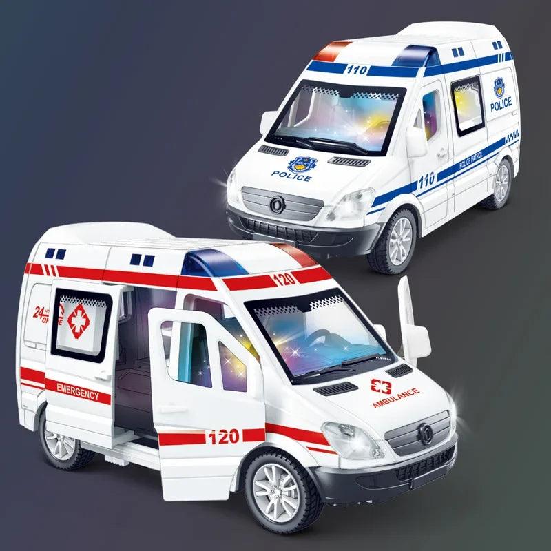 Diecast Emergency Vehicles | Sound & Light | Toylandeu™