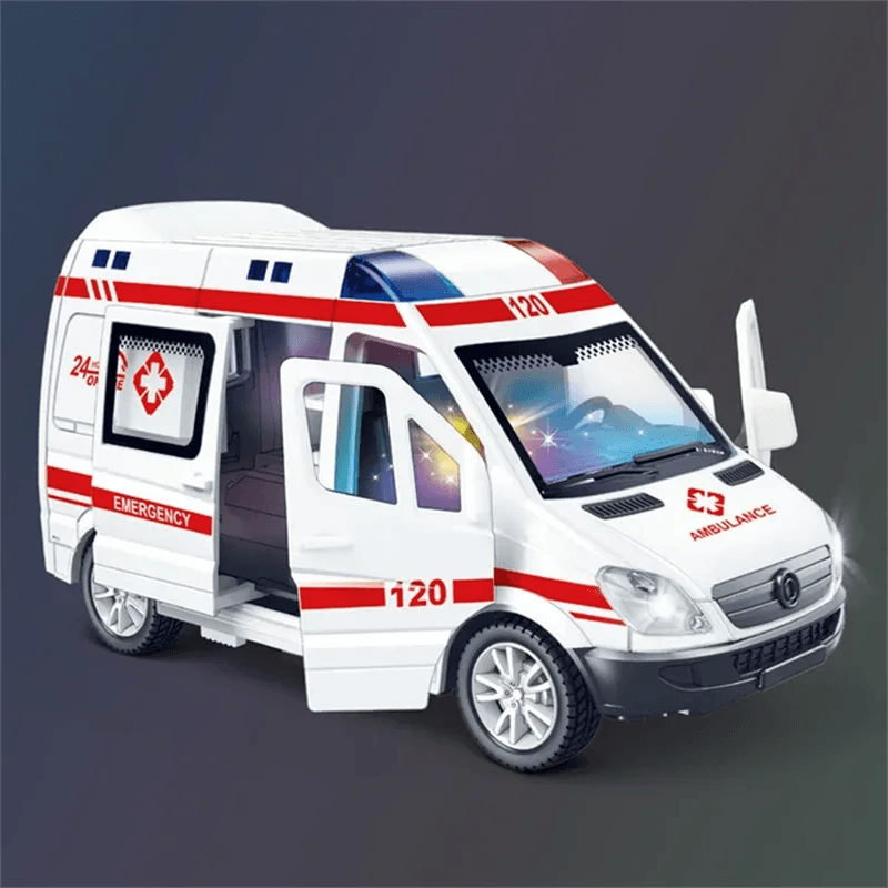 Diecast Emergency Vehicles | Sound & Light | Toylandeu™