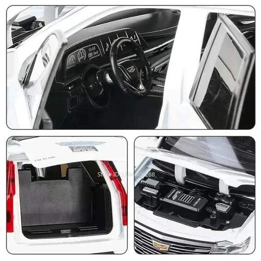 Diecast Escalade Car With Open Doors And Shock Absorption - ToylandEU