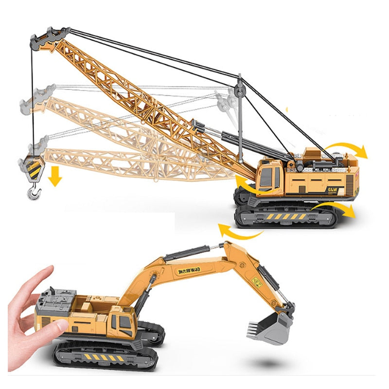Diecast Construction Vehicle Toy Model - ToylandEU