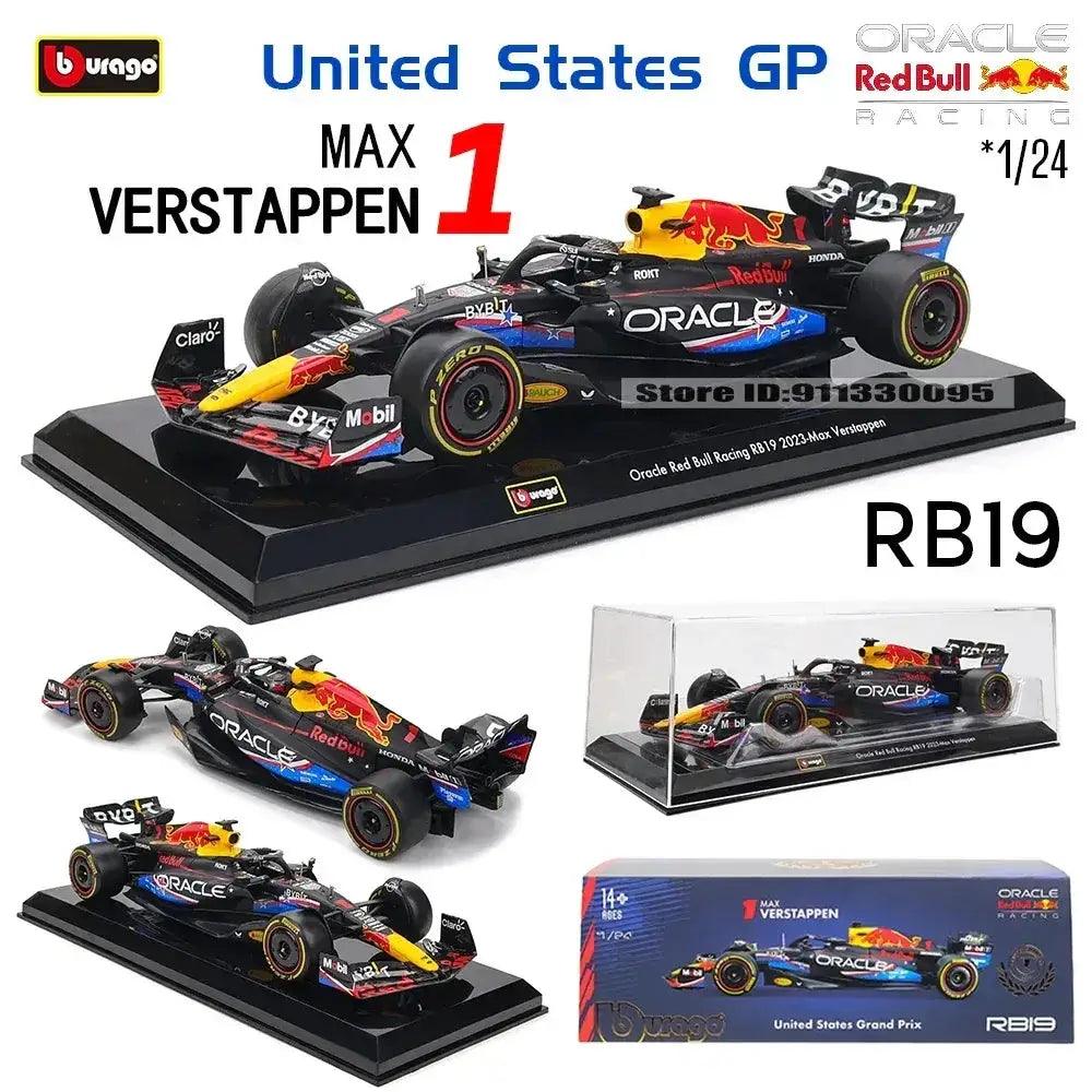  Diecast F1 Car Red Bull RB19 1 24 Highly Detailed -  ToylandEU™