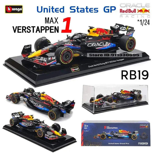  Diecast F1 Car Red Bull RB19 1 24 Highly Detailed -  ToylandEU™