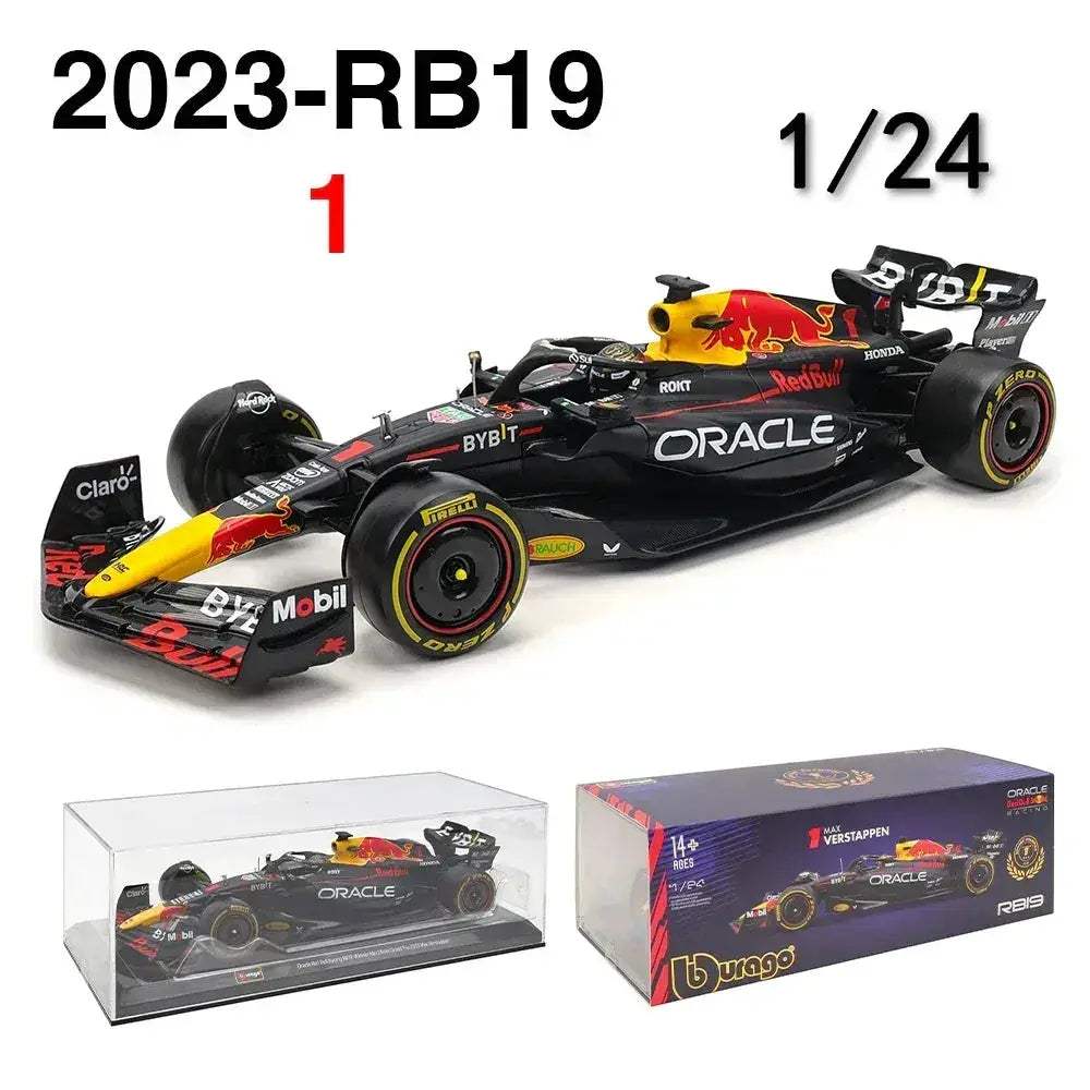 Diecast F1 RB19 Red Bull Car Model For Display - ToylandEU