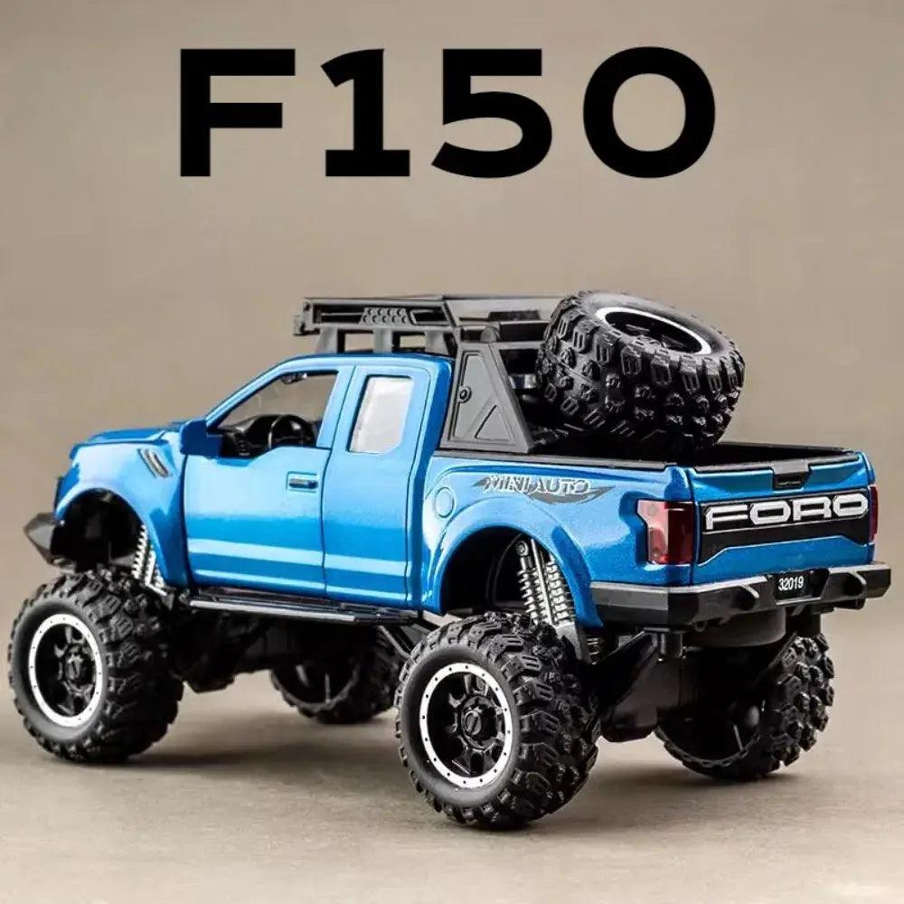  Diecast F150 Off Road Truck Pull Back With Lights -  ToylandEU™