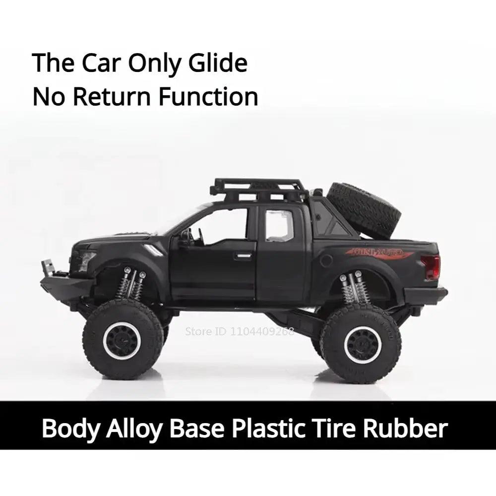  Diecast F150 Off Road Truck Pull Back With Lights -  ToylandEU™