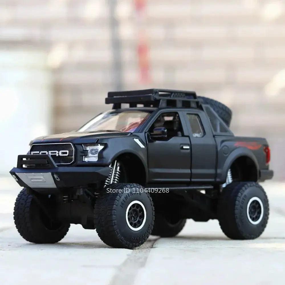  Diecast F150 Off Road Truck Pull Back With Lights -  ToylandEU™