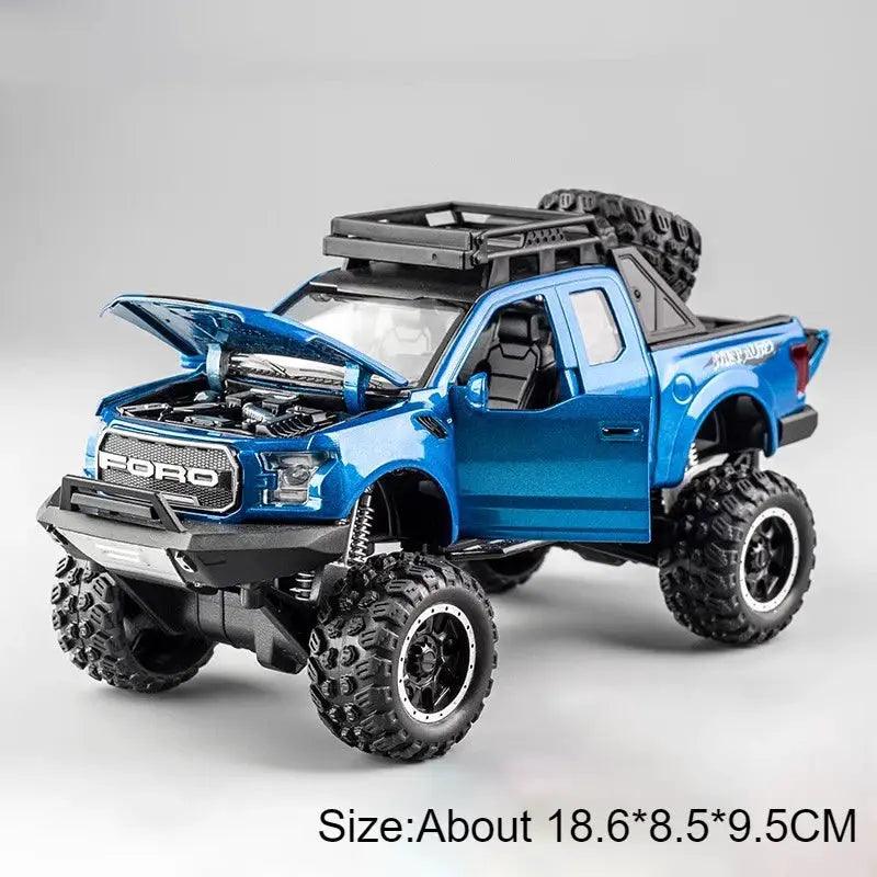  Diecast F150 Off Road Truck Pull Back With Lights -  ToylandEU™