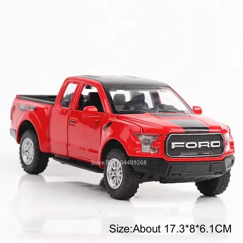  Diecast F150 Off Road Truck Pull Back With Lights -  ToylandEU™