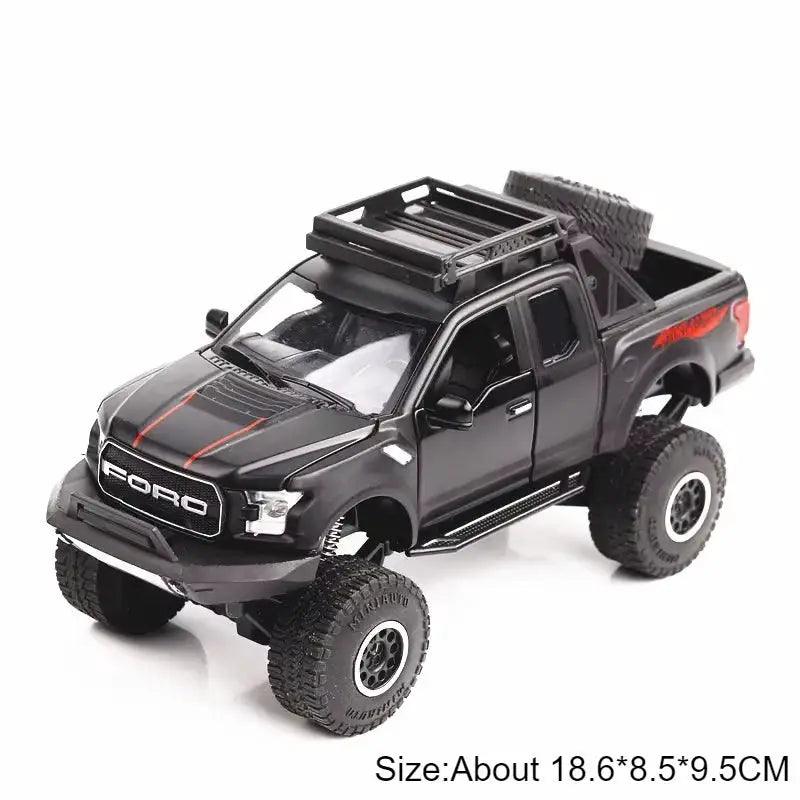  Diecast F150 Off Road Truck Pull Back With Lights -  ToylandEU™