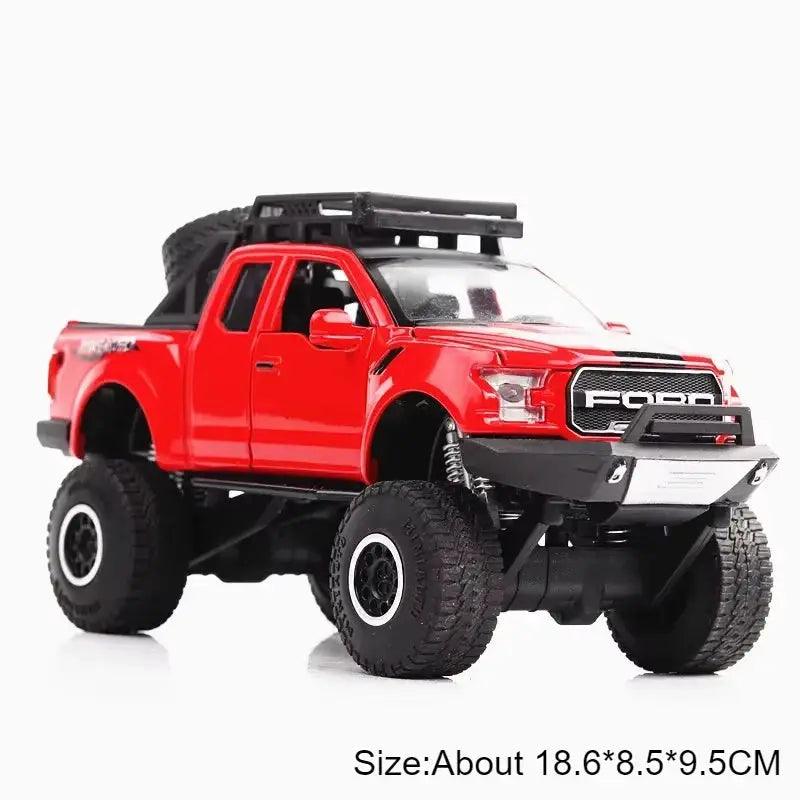  Diecast F150 Off Road Truck Pull Back With Lights -  ToylandEU™